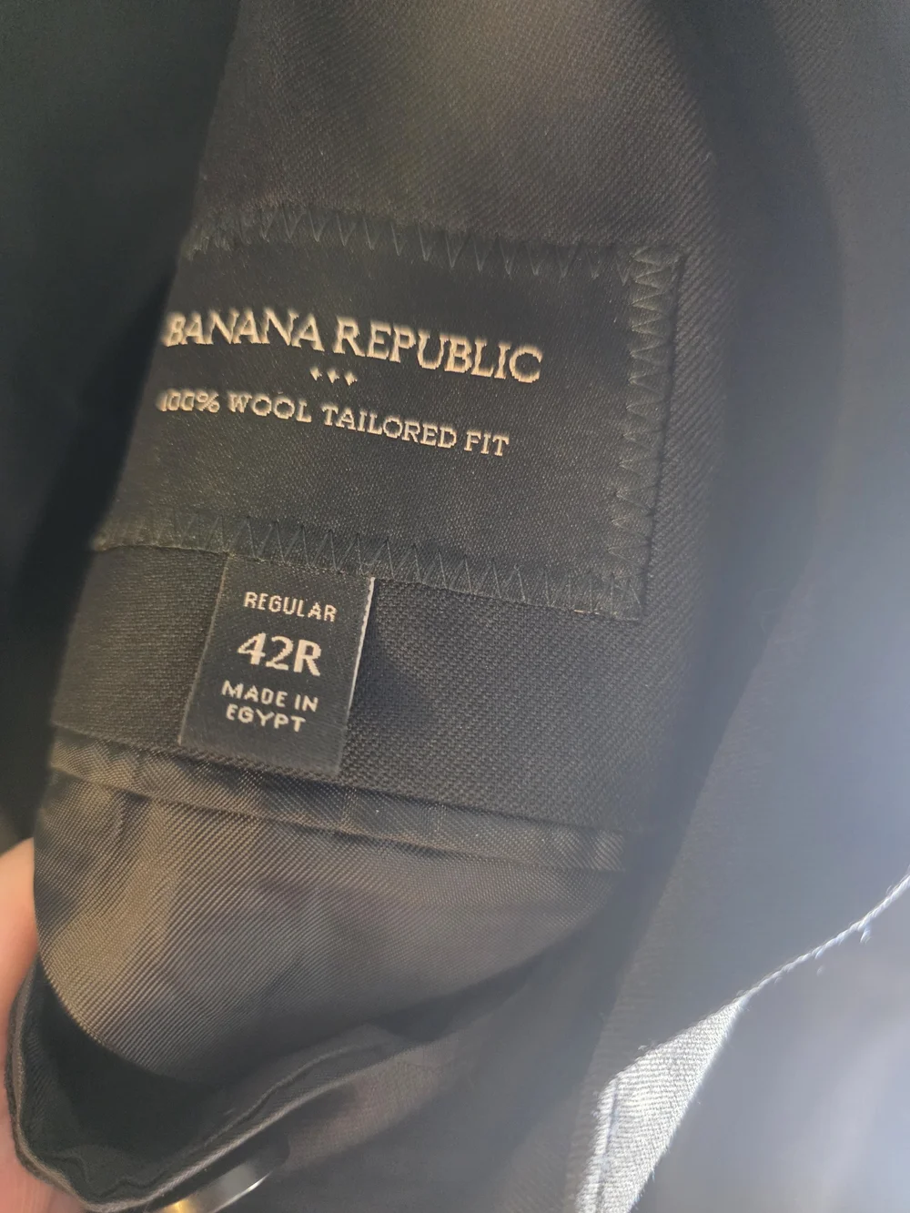 Banana Republic Black Sport Coat Blazer